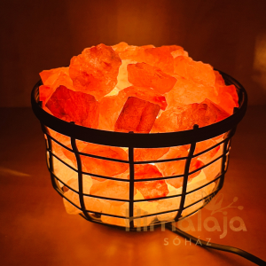 Himalája Sólámpa - KEHELY KOSÁR